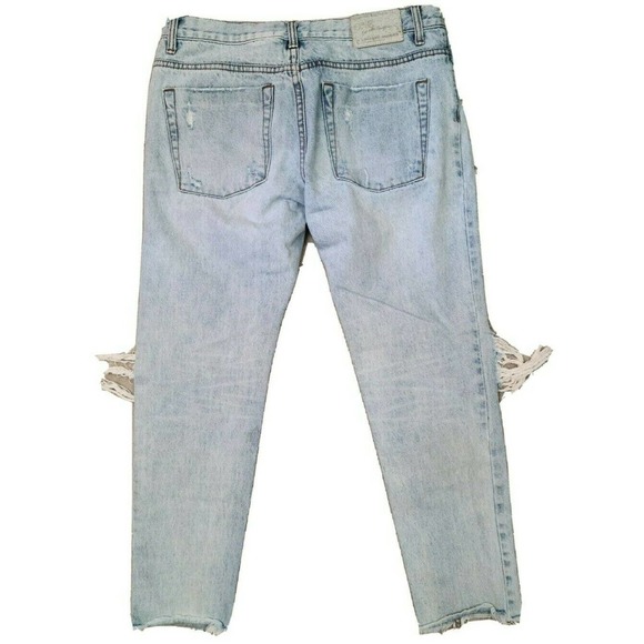 One TeaSpoon Womens Awesome Baggies Low Waist Relaxed Jeans Size 28 - Picture 2 of 4